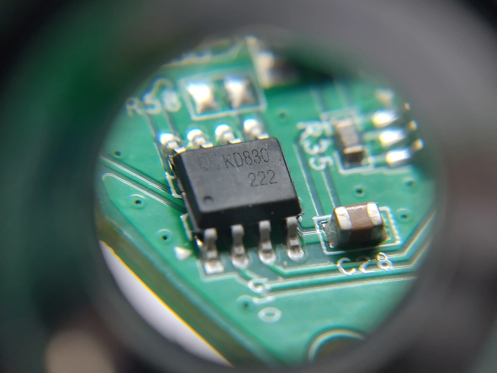 ESPHome logs screenshot depicting button binary sensor events