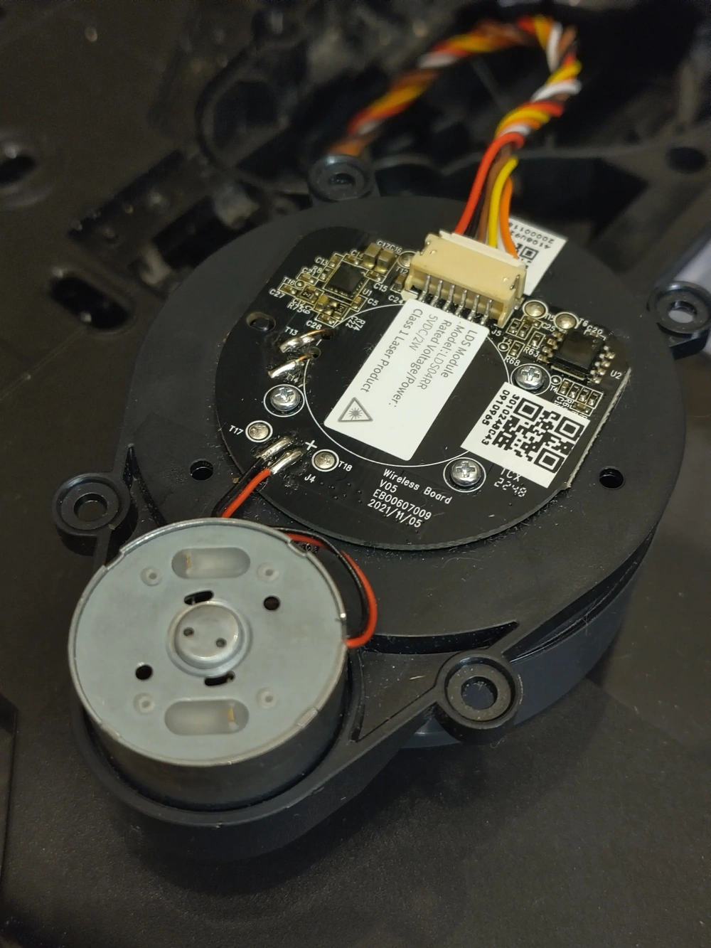 Lidar unit in Roborock Q7 Max.